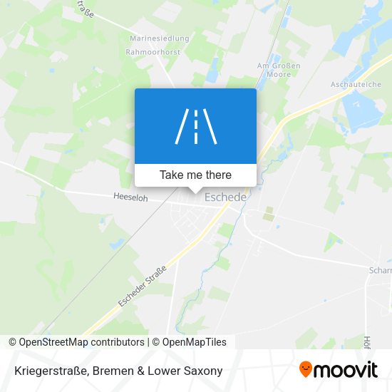 Kriegerstraße map