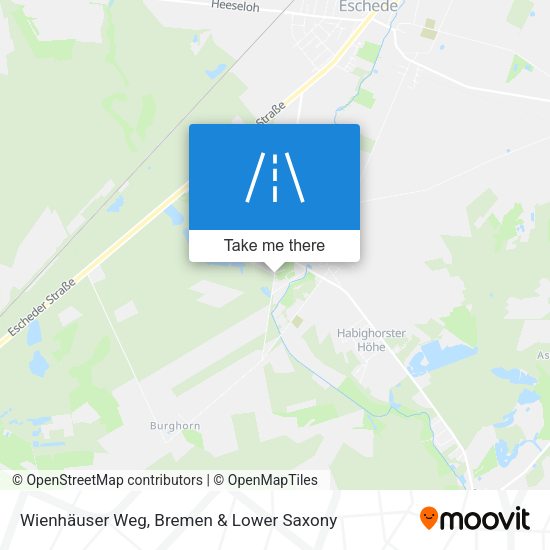 Wienhäuser Weg map