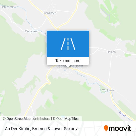 An Der Kirche map