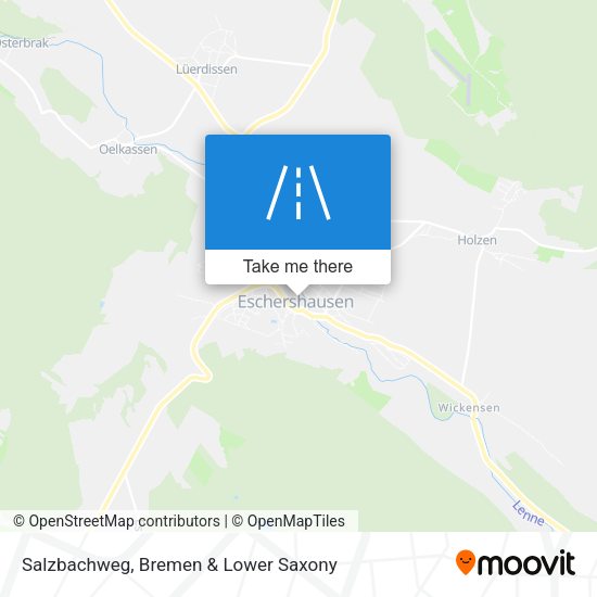 Salzbachweg map