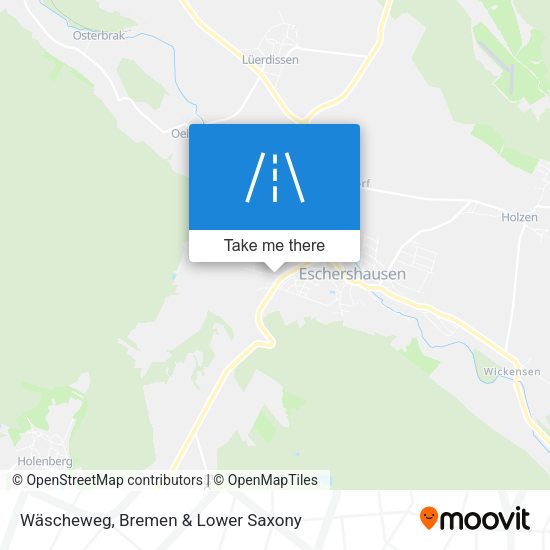 Wäscheweg map