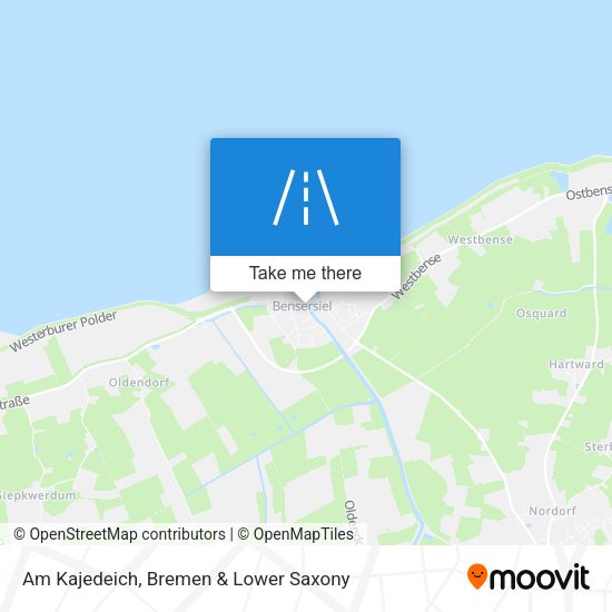 Am Kajedeich map