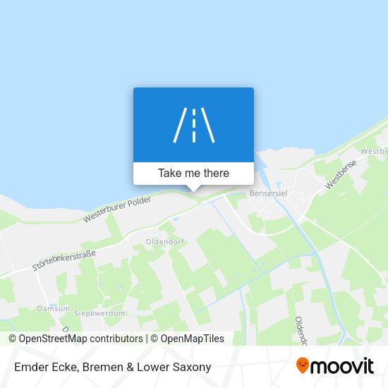 Emder Ecke map
