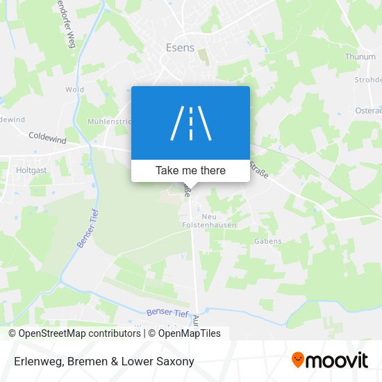 Erlenweg map