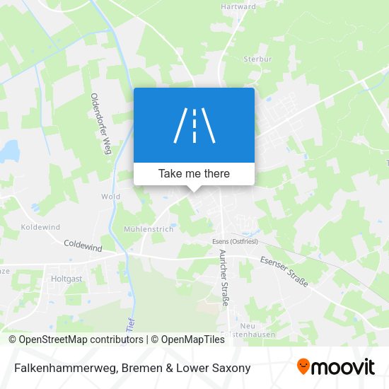 Falkenhammerweg map