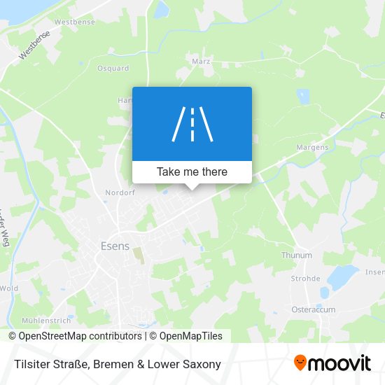 Tilsiter Straße map