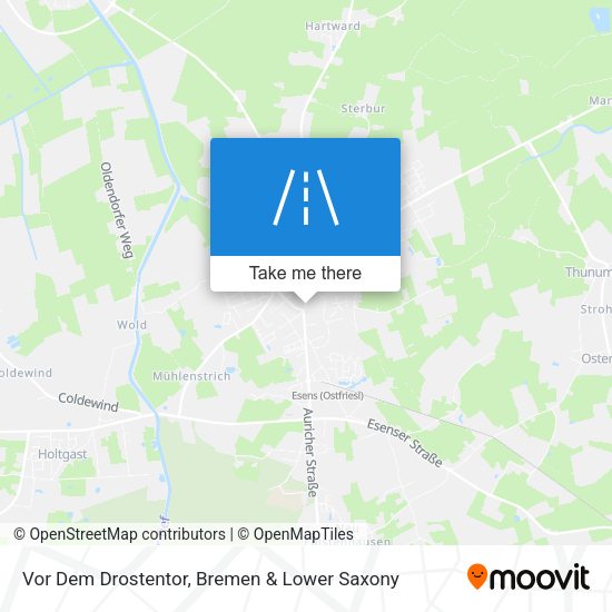 Vor Dem Drostentor map