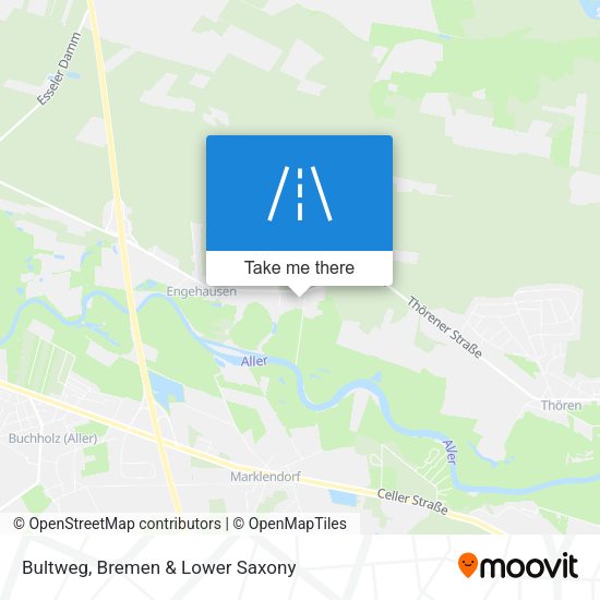 Bultweg map