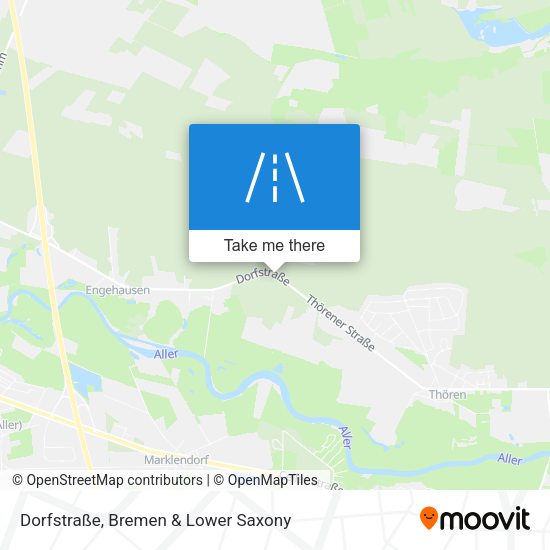 Dorfstraße map