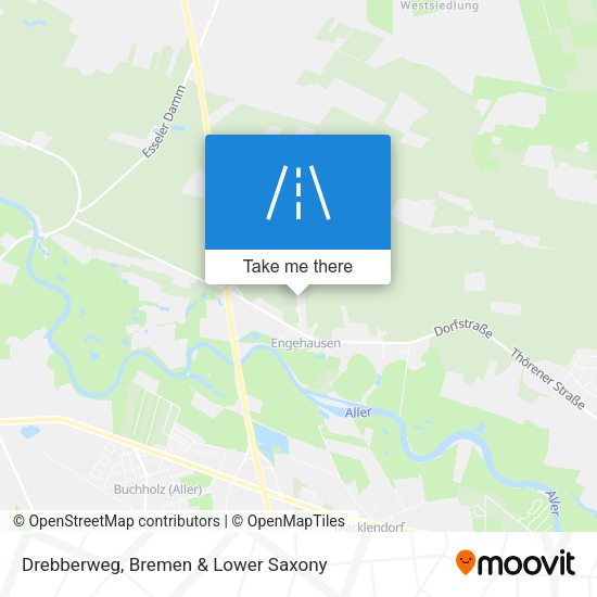 Drebberweg map