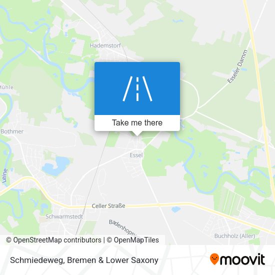Schmiedeweg map
