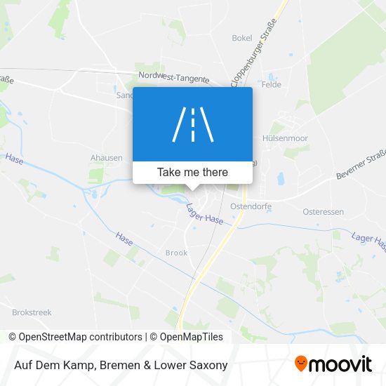 Auf Dem Kamp map