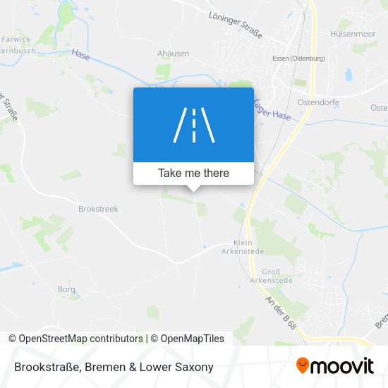 Brookstraße map