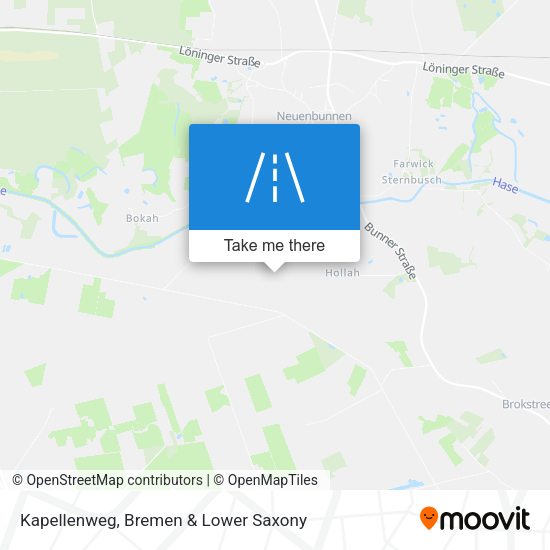 Kapellenweg map