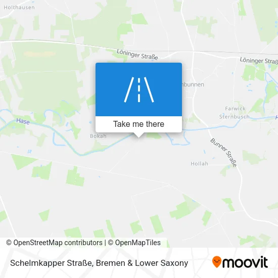 Карта Schelmkapper Straße