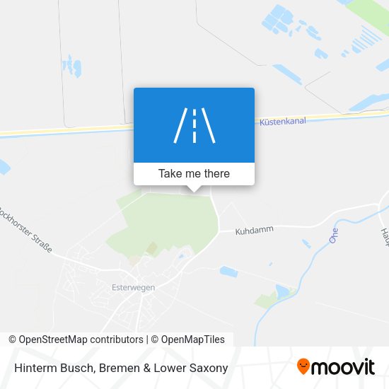 Hinterm Busch map