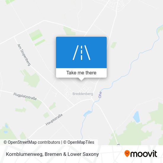 Kornblumenweg map