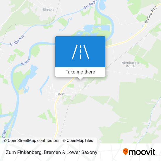 Zum Finkenberg map