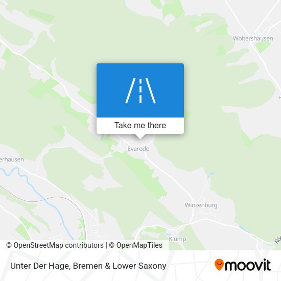 Unter Der Hage map