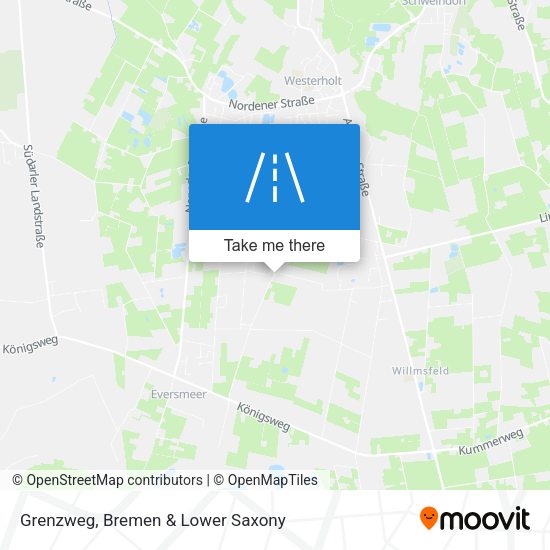 Grenzweg map