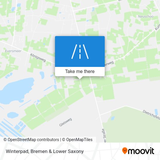 Winterpad map