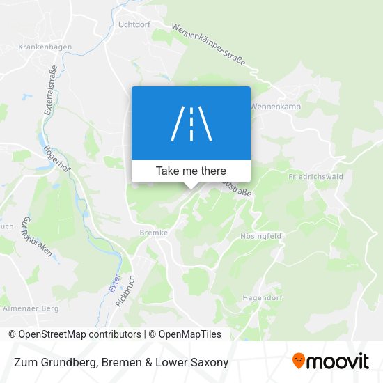 Zum Grundberg map