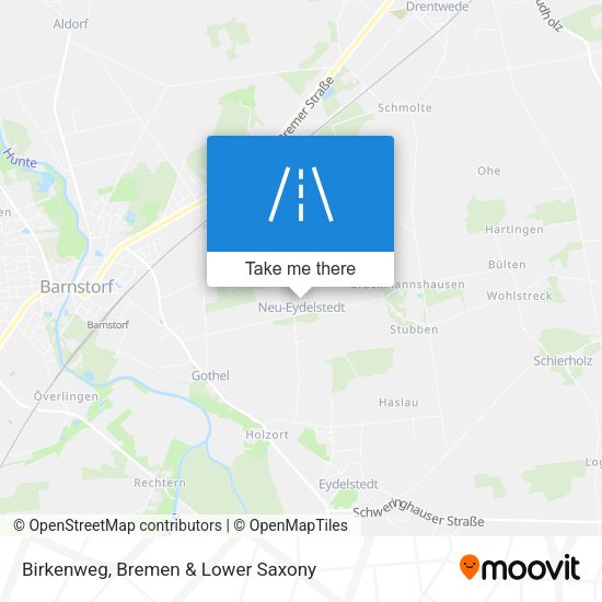 Birkenweg map