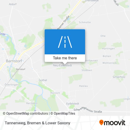 Tannenweg map