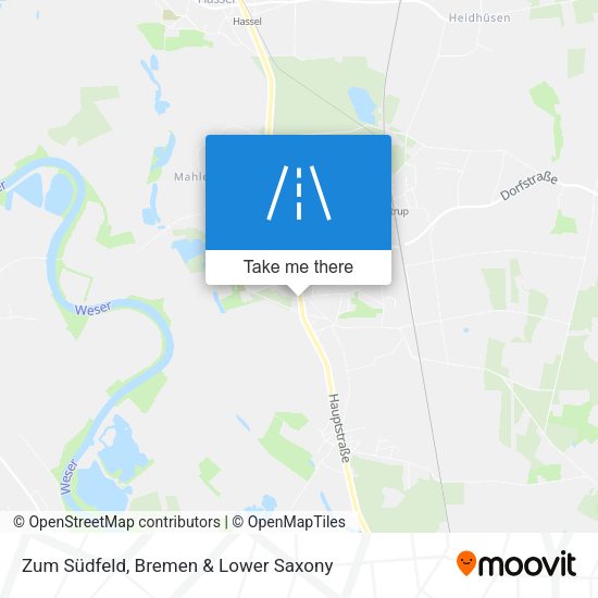 Zum Südfeld map