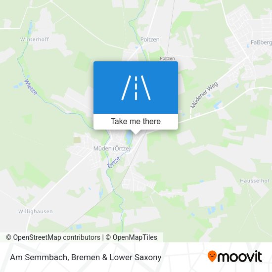 Am Semmbach map