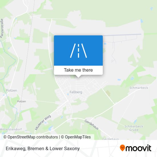 Erikaweg map
