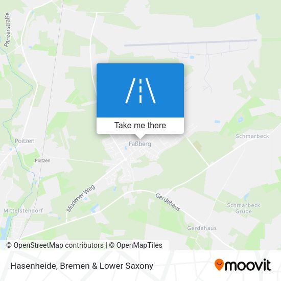 Hasenheide map