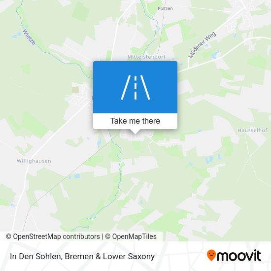 In Den Sohlen map