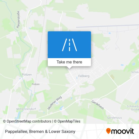 Pappelallee map