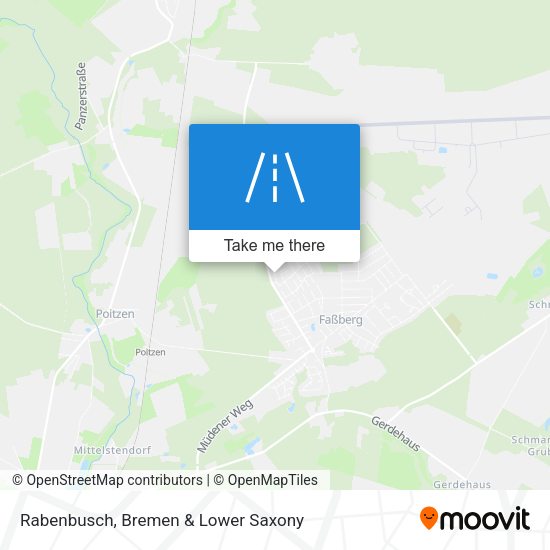 Rabenbusch map