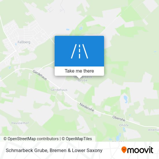 Schmarbeck Grube map