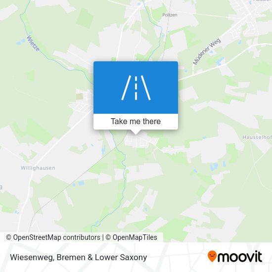Wiesenweg map