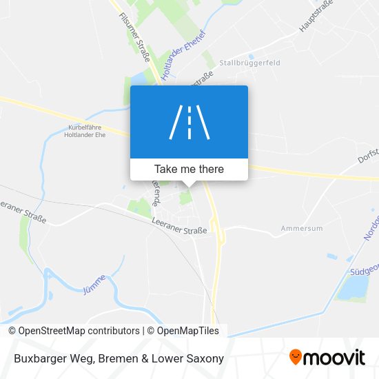 Buxbarger Weg map