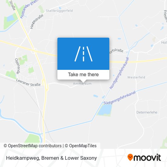 Heidkampweg map