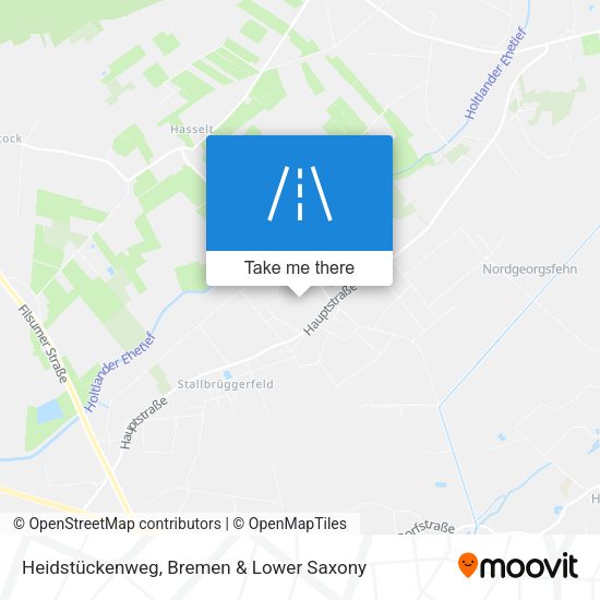 Heidstückenweg map