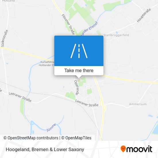 Hoogeland map
