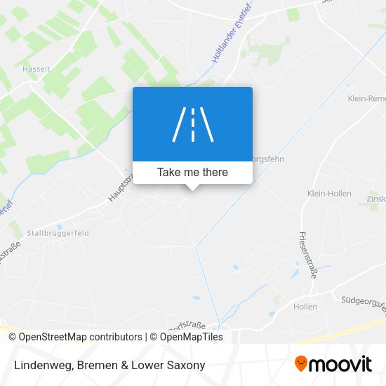 Lindenweg map