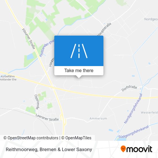 Reithmoorweg map