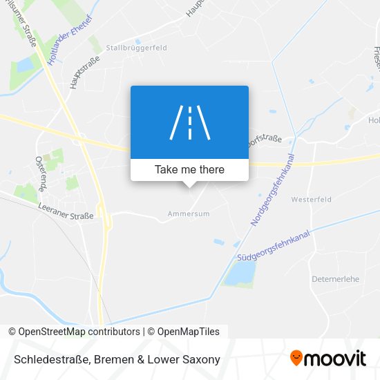Schledestraße map