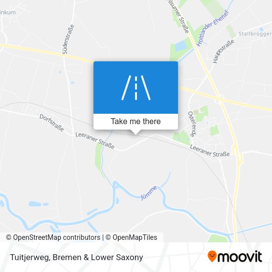 Tuitjerweg map
