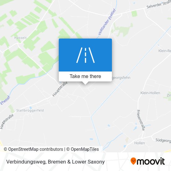 Verbindungsweg map