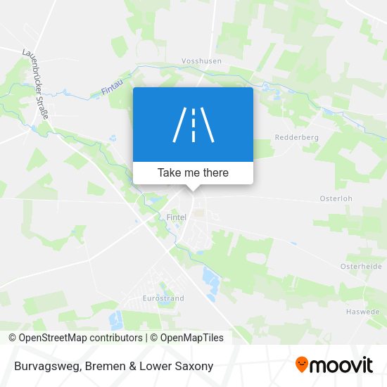 Burvagsweg map