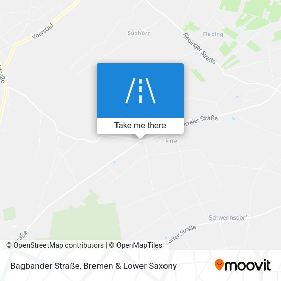 Bagbander Straße map
