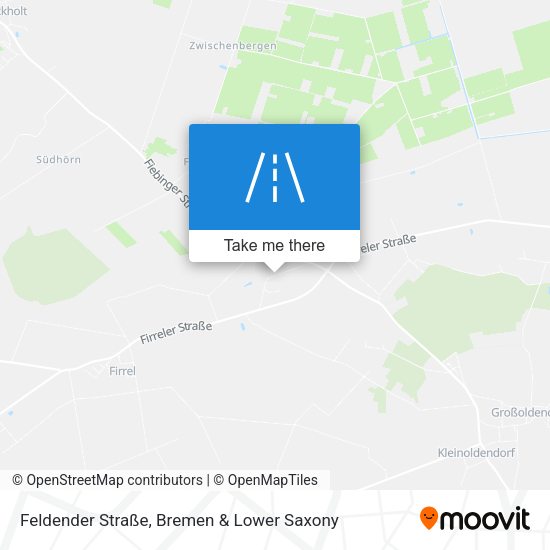 Feldender Straße map
