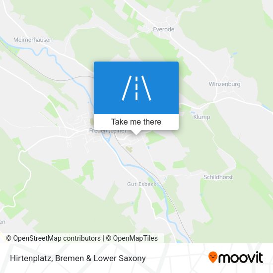 Hirtenplatz map